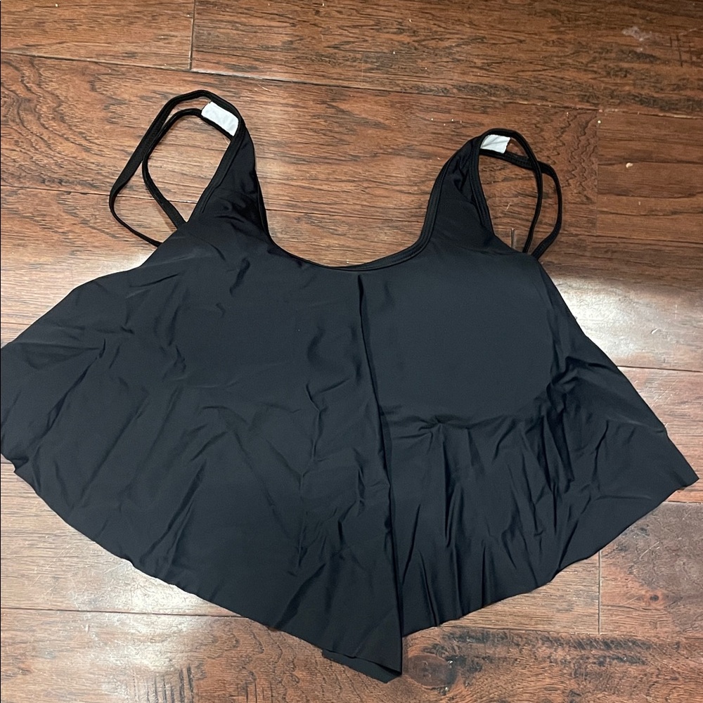 SHEIN Black Swim Top